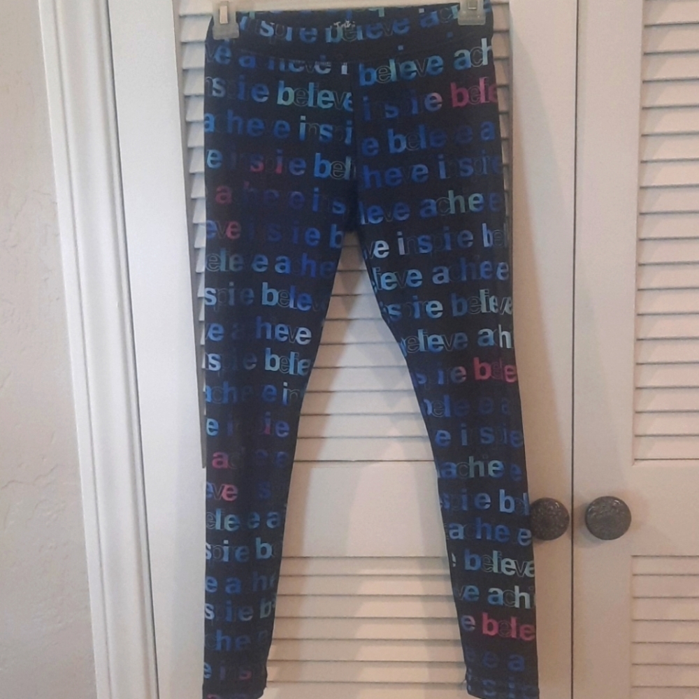 Justice Believe, Inspire, Achieve Leggings